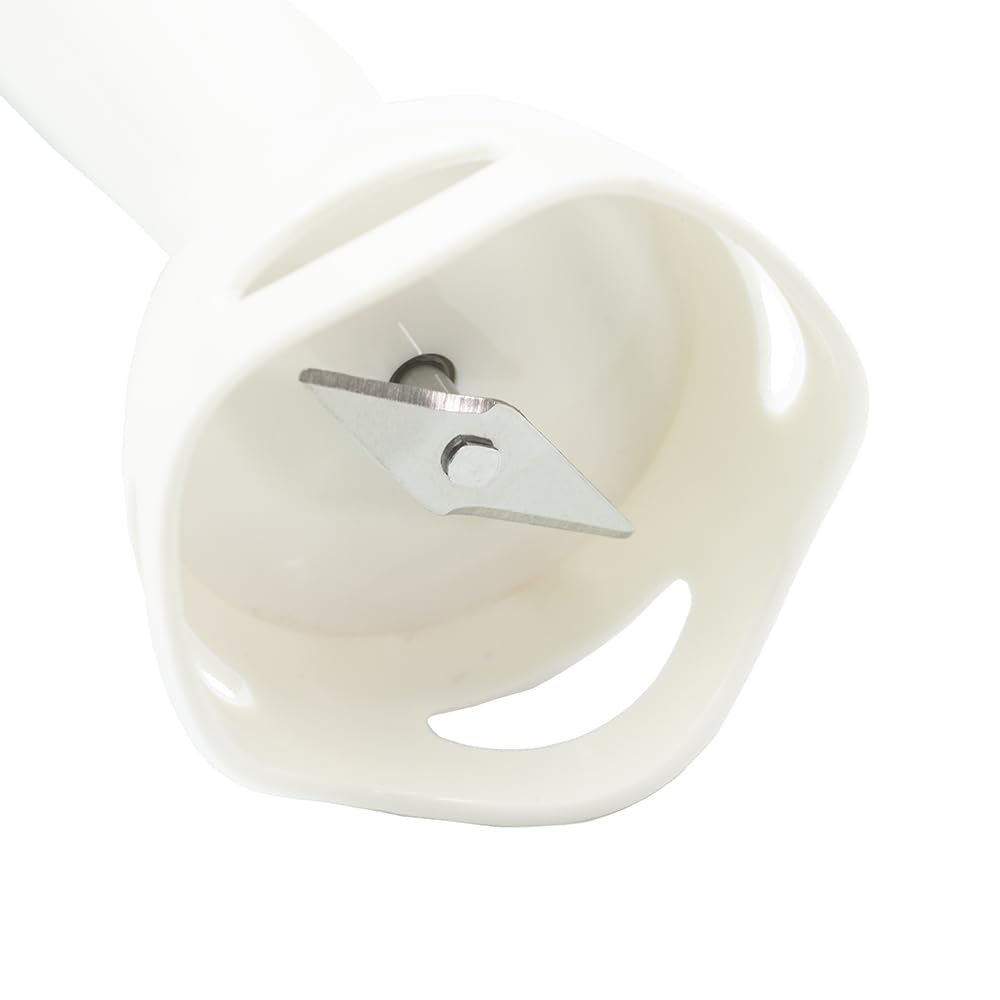 BEHOME Batidora de Mano, 250W, Acero Inoxidable, 2 Velocidades, Blanca