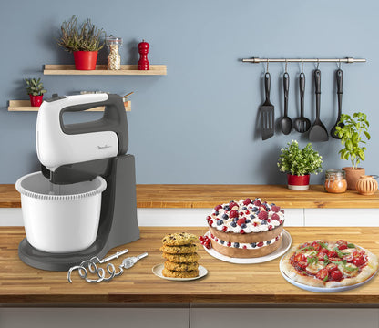 Moulinex HM4641 Prep'Mix+ Batidora Eléctrica con Recipiente Autoajustable, 2.5L